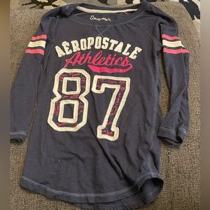Aeropostale blue long sleeve shirt